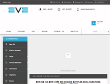 Tablet Screenshot of buyeveisk.com